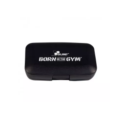 OLIMP Pillbox BORN IN THE GYM - czarny